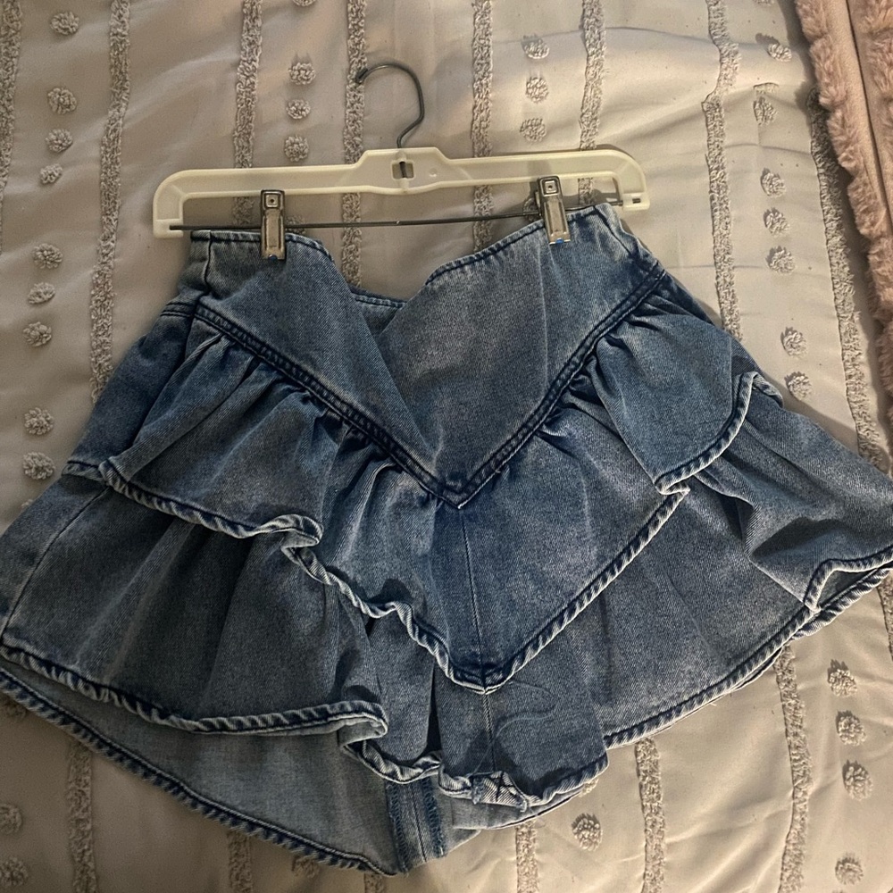 Jean Mini Skirt
